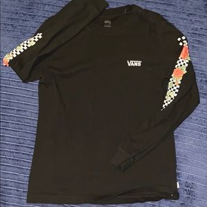 Vans black long sleeve.❤️